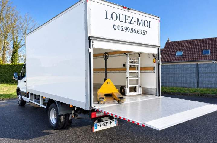 Location camion avec ou sans chauffeur